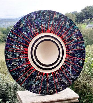 Iridescant Platter