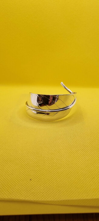 Silver cuff
