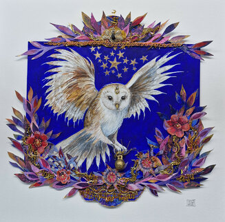 Large Owl Shrine