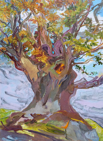 WEATHERING THE STORMS, THE EARDISLEY OAK
