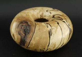 Spalted donut vessel
