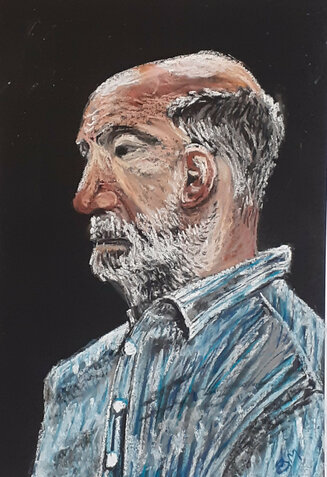 Alan in a Blue Shirt