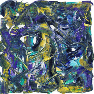 Amontillado's Carnival (1 of 2) 12x12"