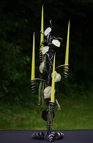 Runner Bean Candlestand