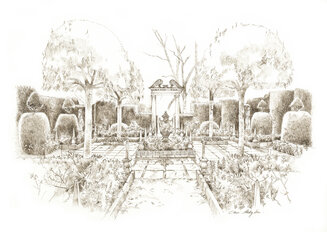 Laskett Rose Garden