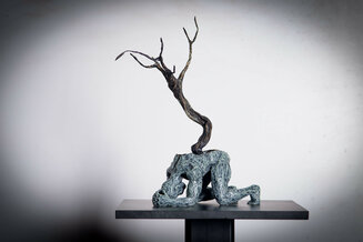 'Untitled' Bronze Sculpture by Ed Elliott