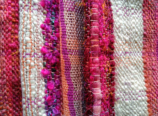 Hand-woven hanging