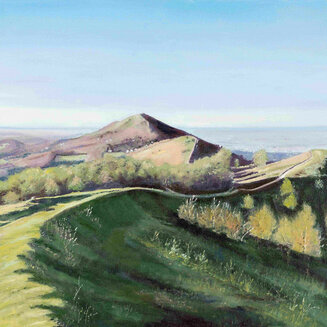 Early evening on Pinnacle Hill