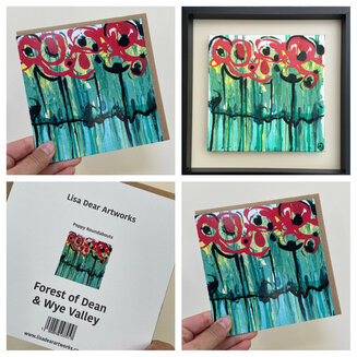 Lisa Dear Artworks - Poppy Roundabouts