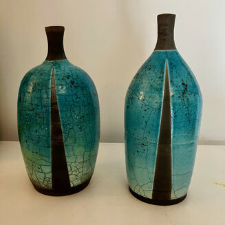 Raku pots