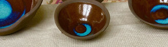 Stoneware Blue Flash