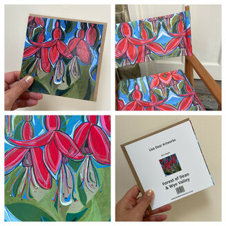 Lisa Dear Artworks - Fuchsia