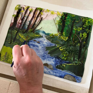 River Wye - Glass Landscape
