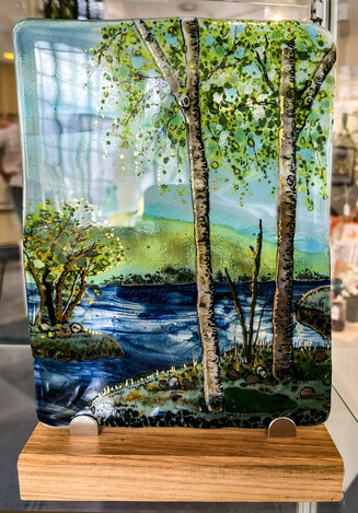 Sentinels - Glass Panel on Stand