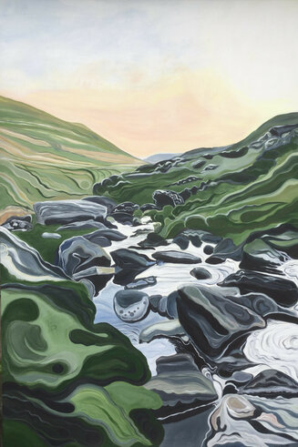 Ffordd Mynydd i Aberystwyth - Afon Ystwyth