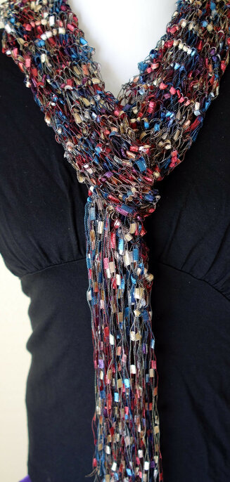 Long Fringed Scarf