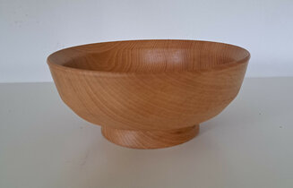 Small beech bowl