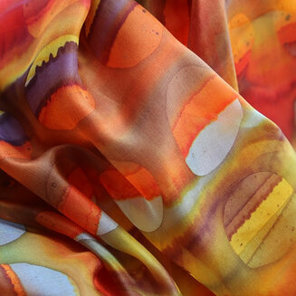 Batik SIlk Scarf