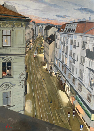 Vienna street view.
