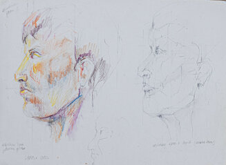 'Warm and Cool Portrait Study'