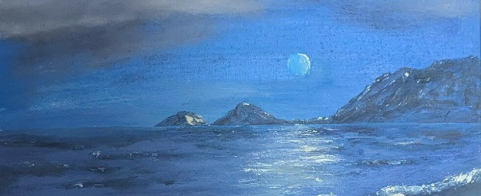 A Moonlit Sea