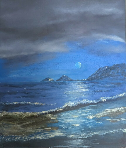 A Moonlit Sea
